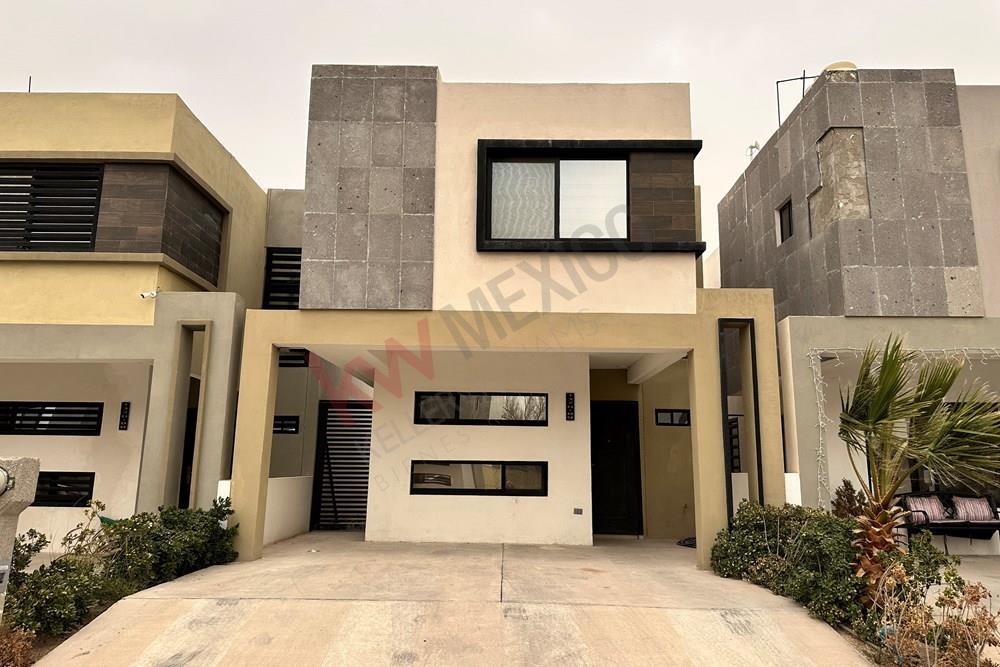 CASA EN RENTA EN CIUDAD JUAREZ CON COCINA EQUIPADA LAVADORA, SECADORA POR BLVD GOMEZ MORIN
