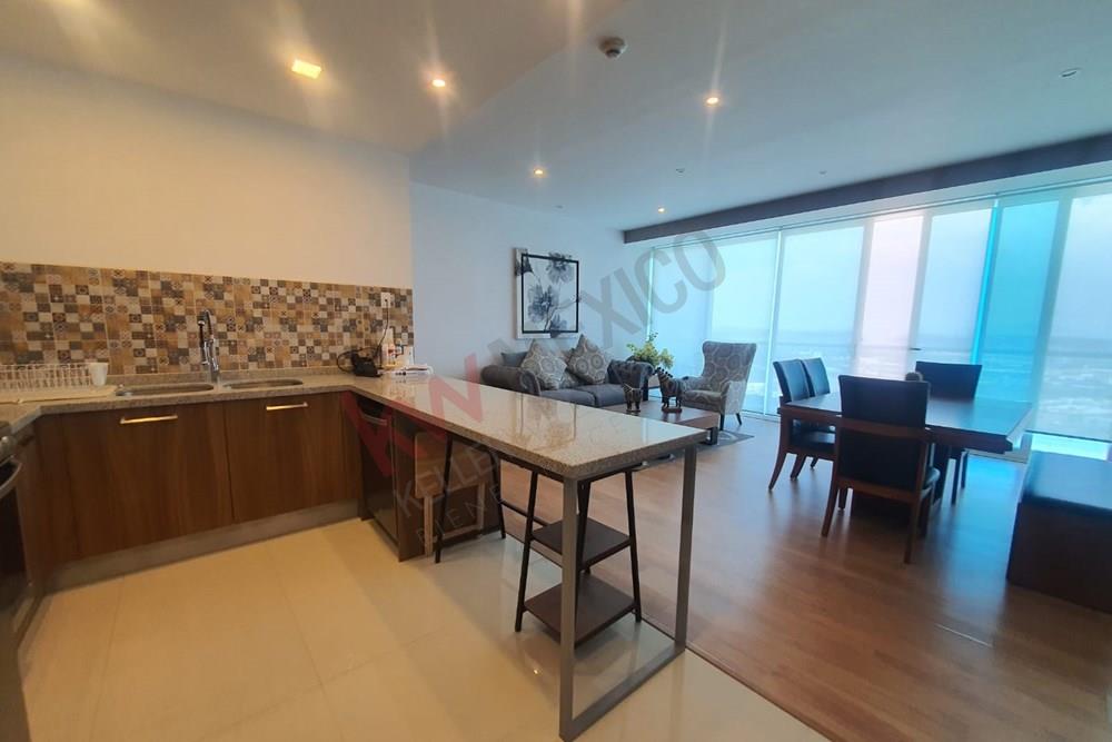 Departamento en Renta Amueblado Juriquilla Towers 2 habitaciones