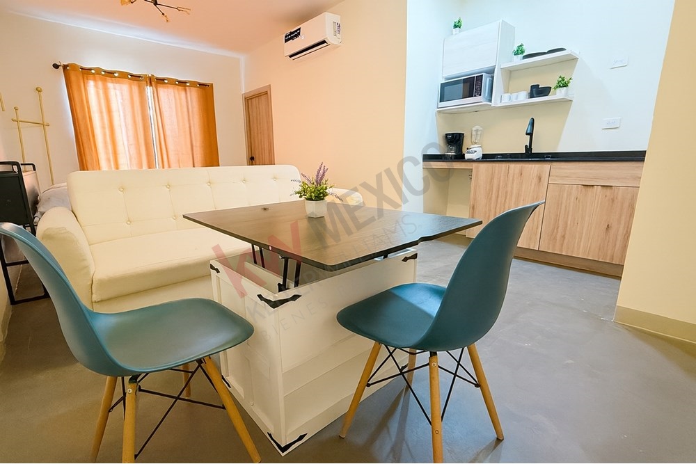 DEPARTAMENO EN RENTA TIPO ESTUDIO CON CAMA KING SIZE - POSADA BLANCA