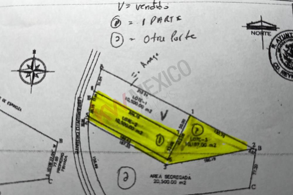 TERRENO DE DOS HECTAREAS a 1km de Puente Internacional Reynosa/Hidalgo