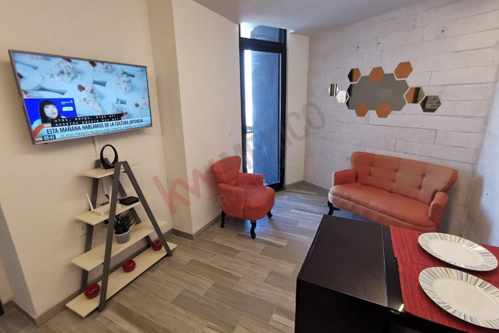 Departamento amueblado en renta y venta en el Campanario, con vista espectacular!