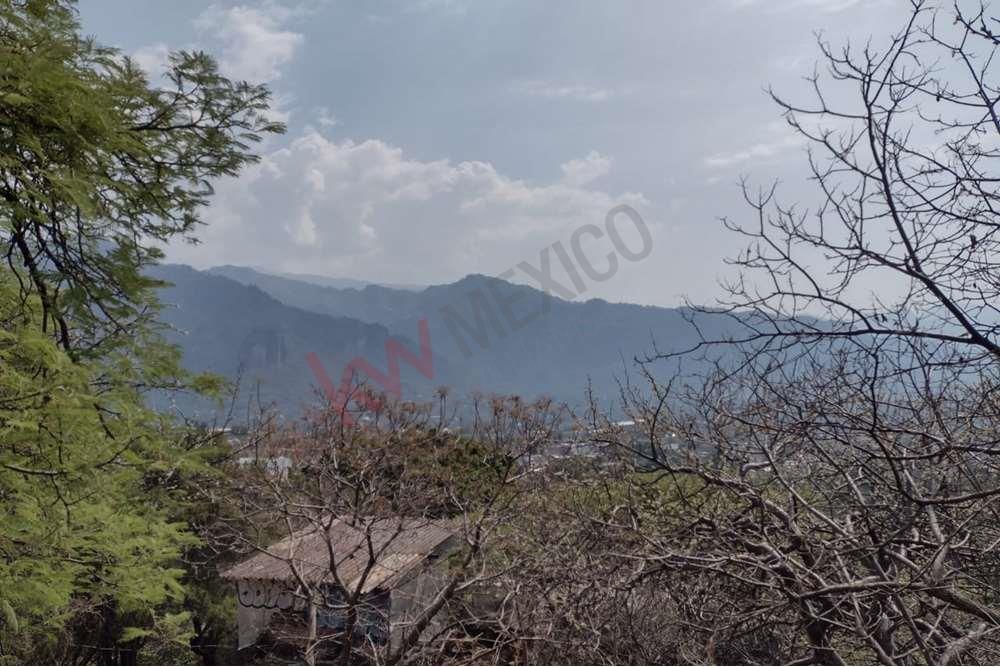 Increíble oferta de terreno con vista a todo Tepoztlán