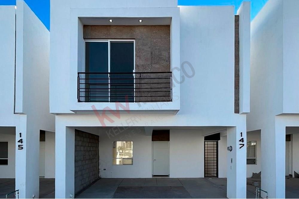 Casa nueva en circuito cerrado, ubicada en Paseo Aurea a 3 minutos del TSM.
