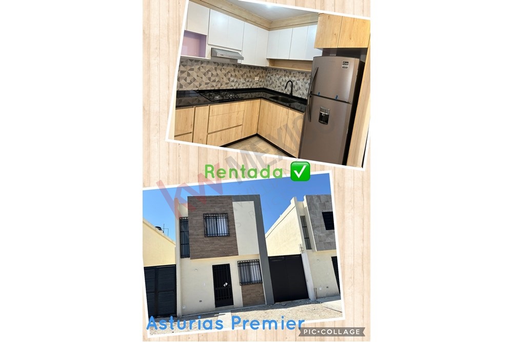 Casa en Renta amueblada y equipada en Colonia Privada Asturias Premier en Apodaca, Nuevo León