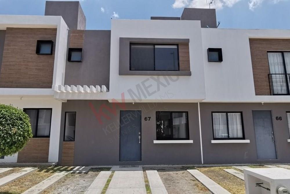 CASA EN VENTA ZAKIA EL MARQUES QUERETARO DOS HABITACIONES