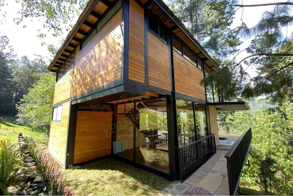 RESERVA LOS SAUCOS SE VENDEN CABAÑAS DENTRO DE UN DESARROLLO EN VALLE