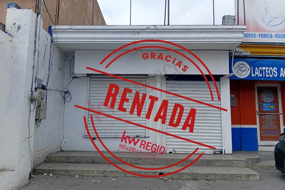 Local Comercial en Renta sobre Av. Raúl Salinas – Frente a Plaza Citadina, Escobedo.