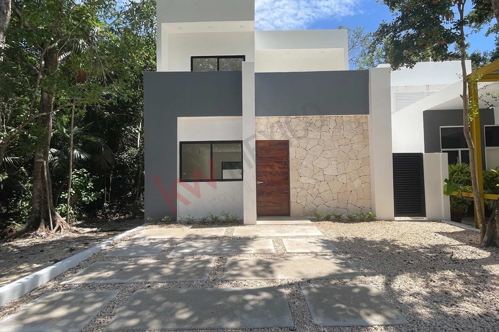 Casa Modular, con espacios abiertos que se pueden adaptar a las necesidades que tenga el propietario.