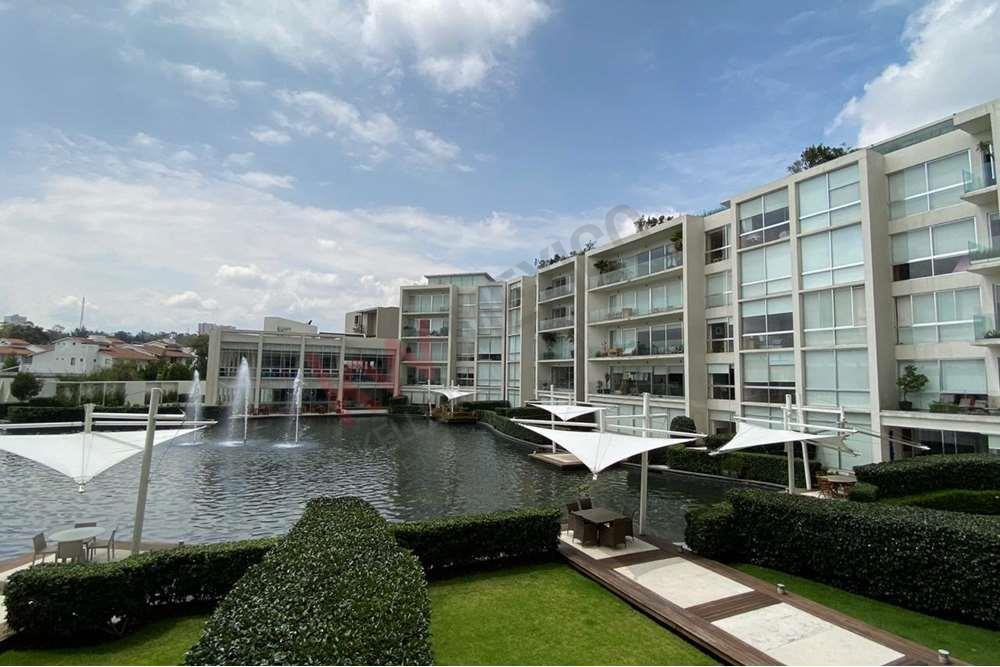 Departamento en renta en Misiones del Lago - La Loma Santa Fé. $32,000.00 (mantenimiento incluido)