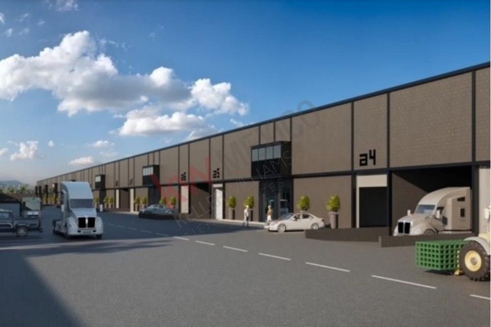 BODEGA EN RENTA AL SUR DE LA CIUDAD EN ZONA KM 20, CON 750 M2 EN COMPLEJO PRIVADO Y CON ANDEN PROPIO