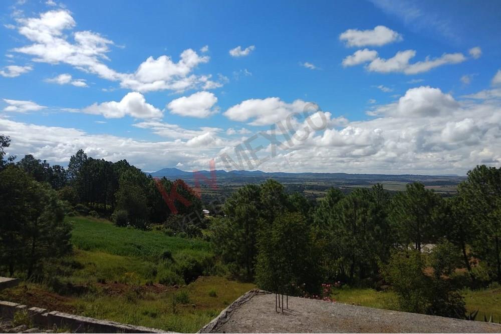 2.6 hectáreas de Bosque en Amealco con camino empedrado y luz eléctrica.