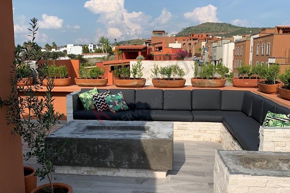 VENTA Departamento con Roof Garden en el Milagro, San Miguel de Allende GTO