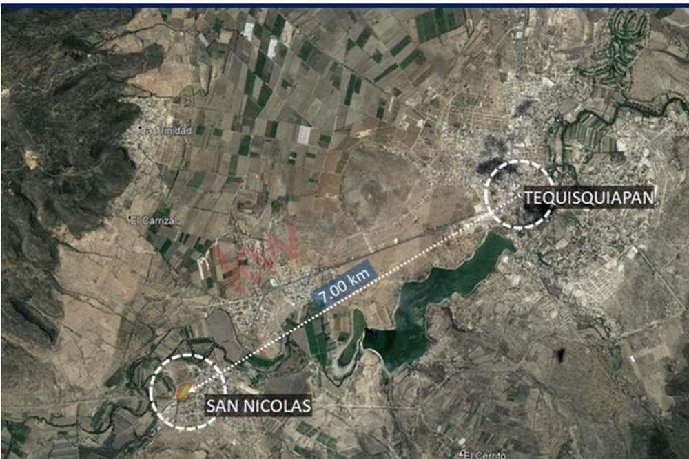 Terreno para desarrollar a 7 km del centro de Tequisquiapan