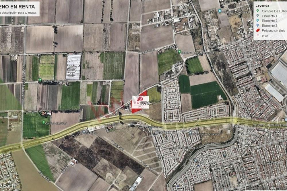 SE RENTA TERRENO EN SAN PEDRO TLAQUEPAQUE, JALISCO.