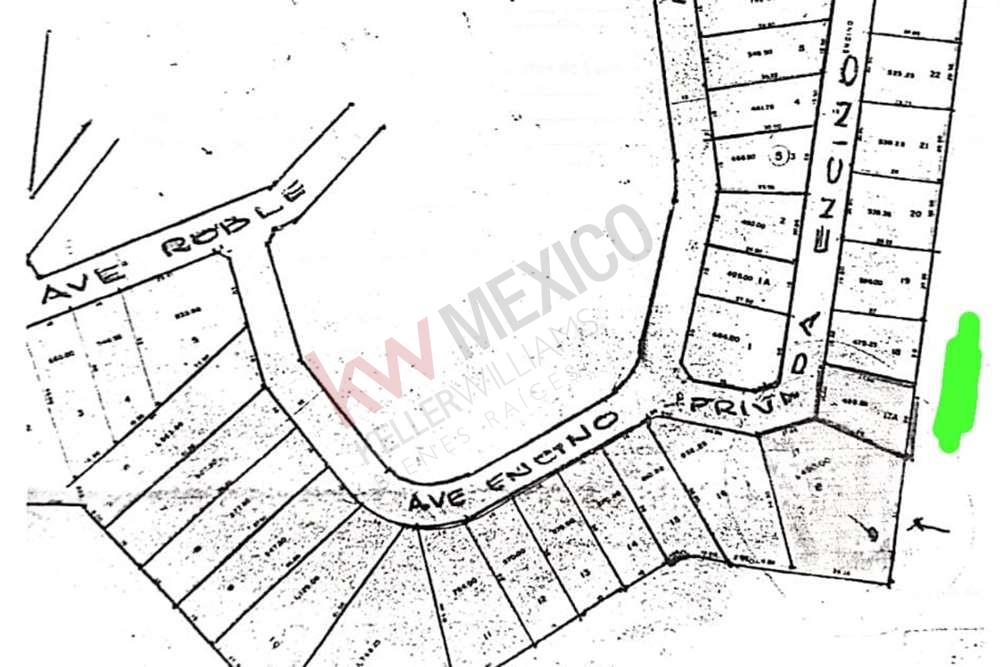 Terreno en Rincón de la Sierra Lote 17A mide 498.25 en $3,600m2 son dos lotes se pueden vender juntos o separados el Lote 18 Mide 479.25