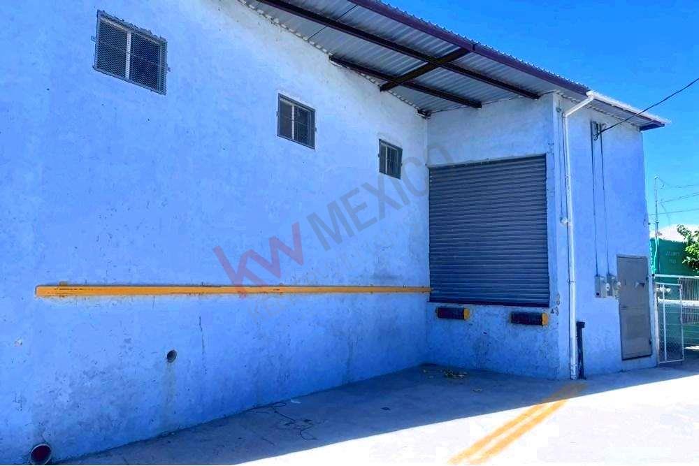 Bodega en renta para uso comercial o industrial con anden para trailer en cd Juarez