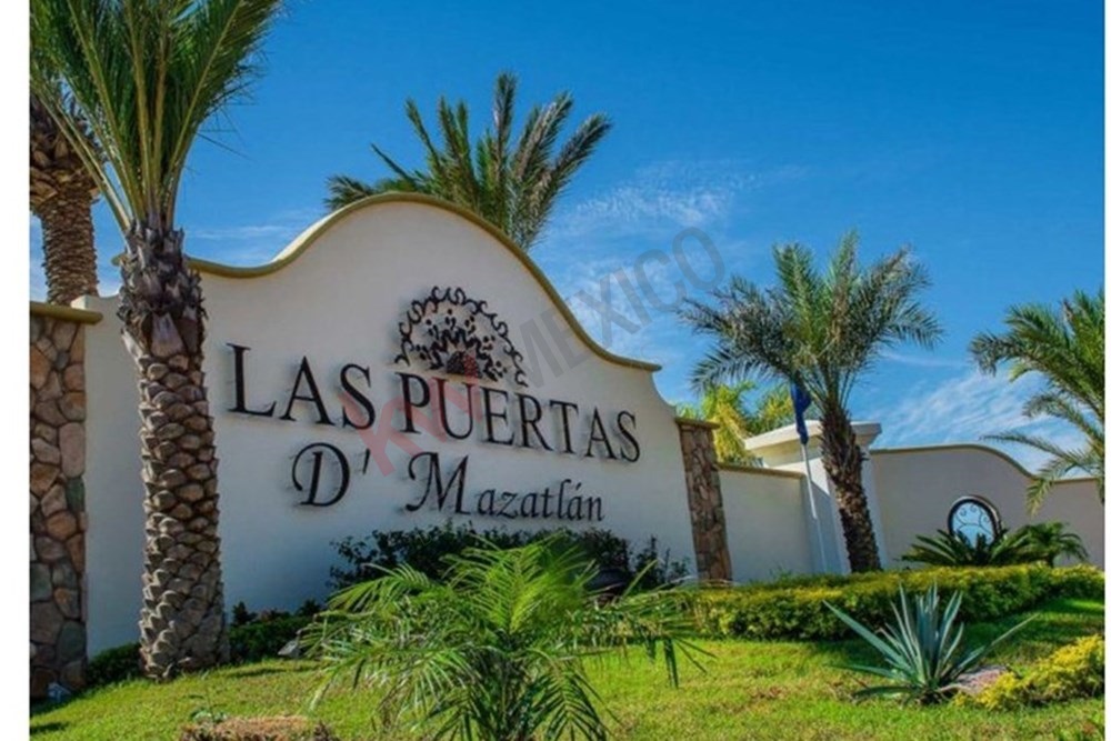 TERRENO EN VENTA EN FRACCIONAMIENTO PUERTAS DE MAZATLÁN, FRENTE AL MLS PARQUE LOGISTICO