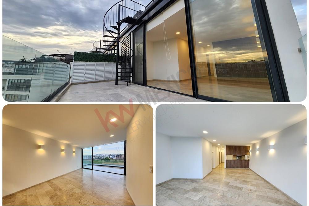 Penthouse frente al campo de golf en Zibatá, Querétaro.