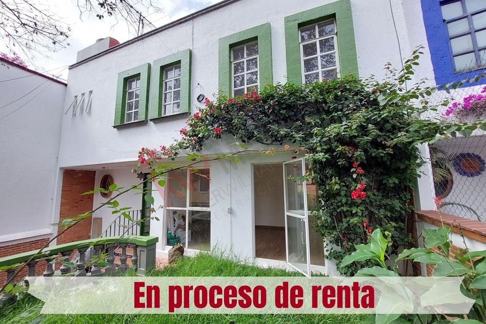 RENTA CASA SOLA CON JARDIN, TLALPAN CENTRO, TLALPAN, CDMX