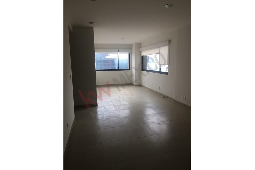 Renta de departamento en Polarea torre Luxemburgo, Ampliación Granada. CDMX