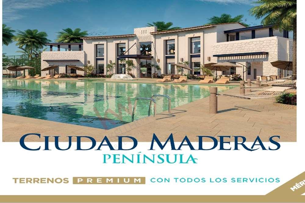 CIUDAD MADERAS MERIDA YUCATAN TERRENO RESIDENCIAL PREMIUM