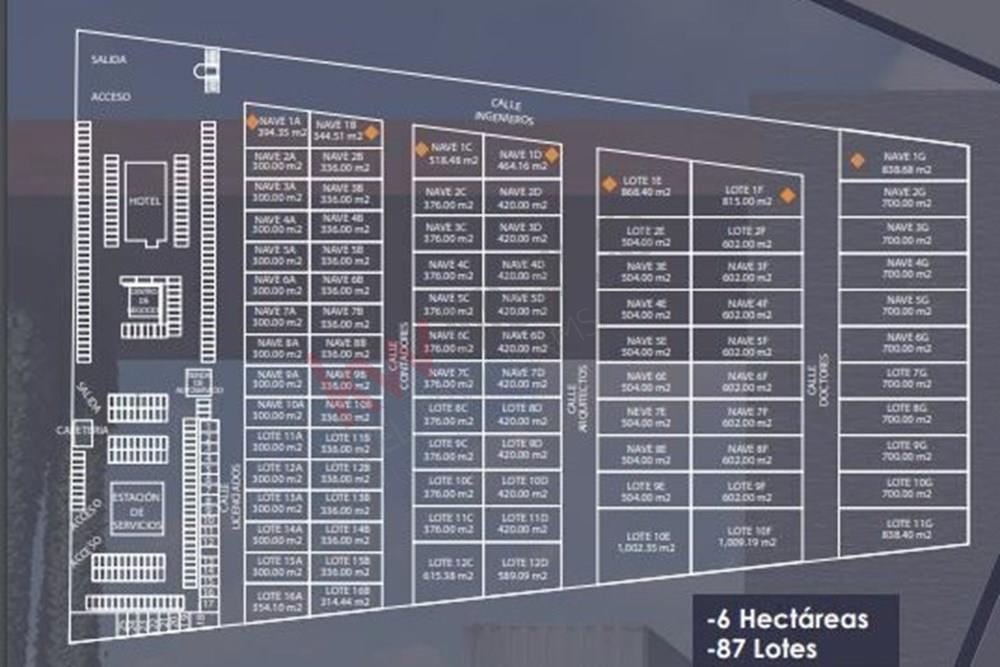 Inversion de Lote Industrial en Navetec Pedro Escobedo $3,006,943mx