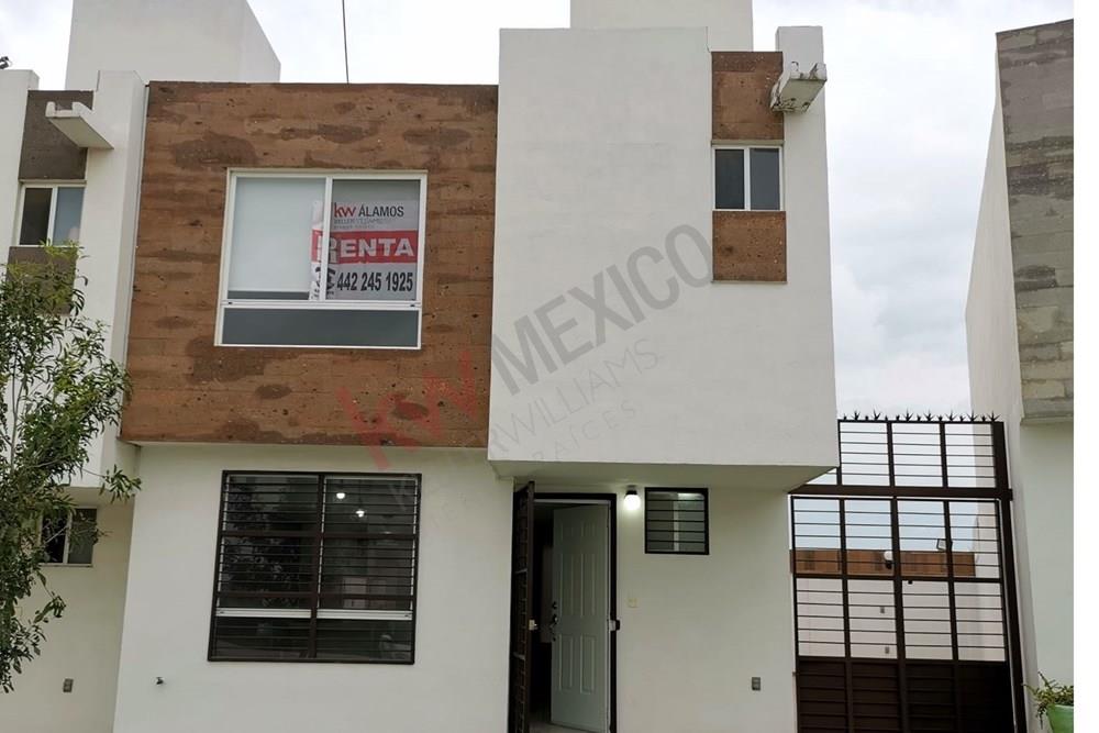 CASA EN RENTA CIUDAD MARQUÉS, QRO-CONDOMINIO BASHA