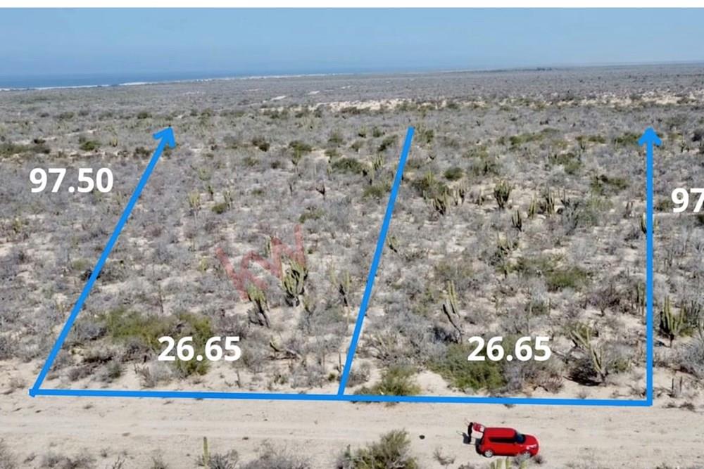 Venta de TERRENO AGUA BLANCA, Todo Santos  2,500 m2 Lote 70