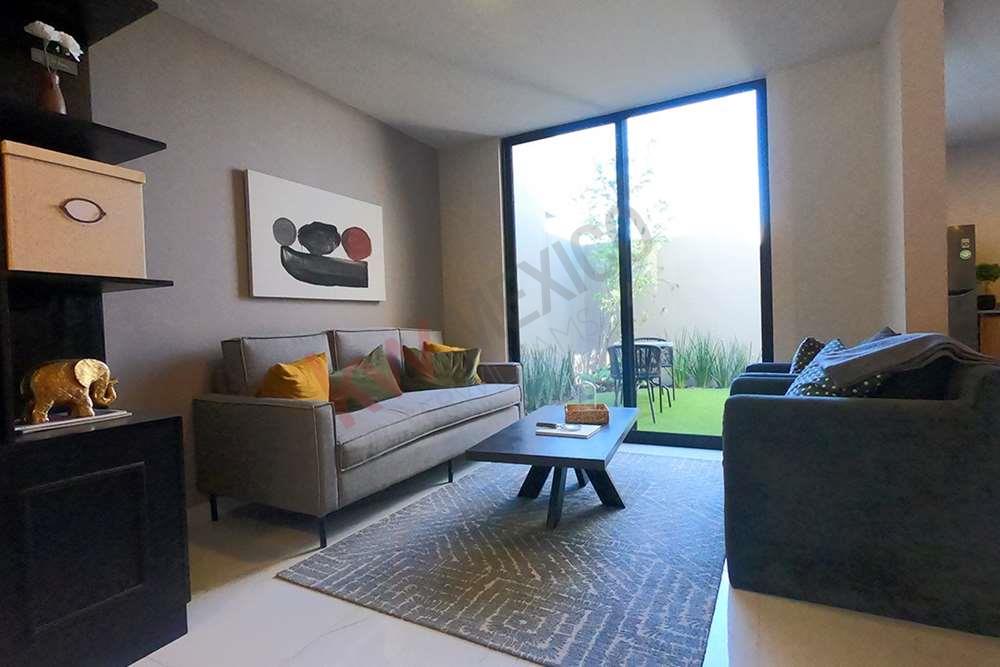 NUEVAS CASAS EN VENTA CON HABITACIÓN EN PLANTA BAJA DENTRO DE CONDOMINIO CERRADO CON DOBLE FILTRO DE SEGURIDAD