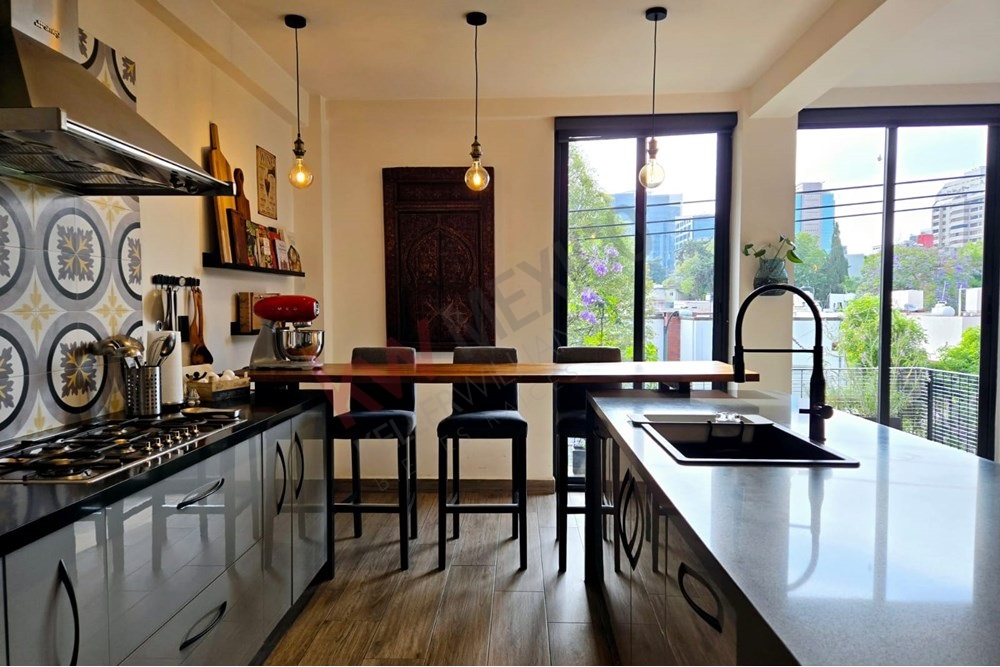 Magnifico PH amueblado en renta Del Valle