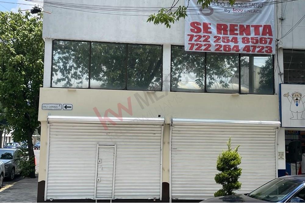 SE RENTA LOCAL COMERCIAL EN VENUSTIANO CARRANZA ESQUINA ALLENDE
