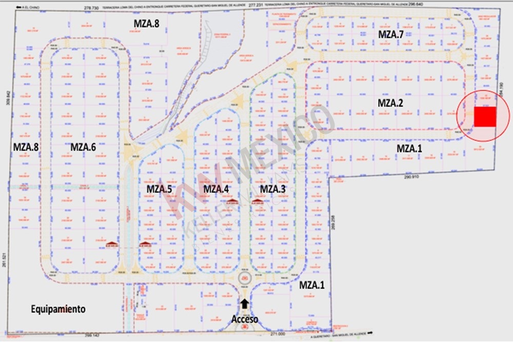 Terreno en venta de 1,318.50 m² dentro del Parque Industrial Polígono Empresarial Buenavista a solo 3 minutos del PIQ.