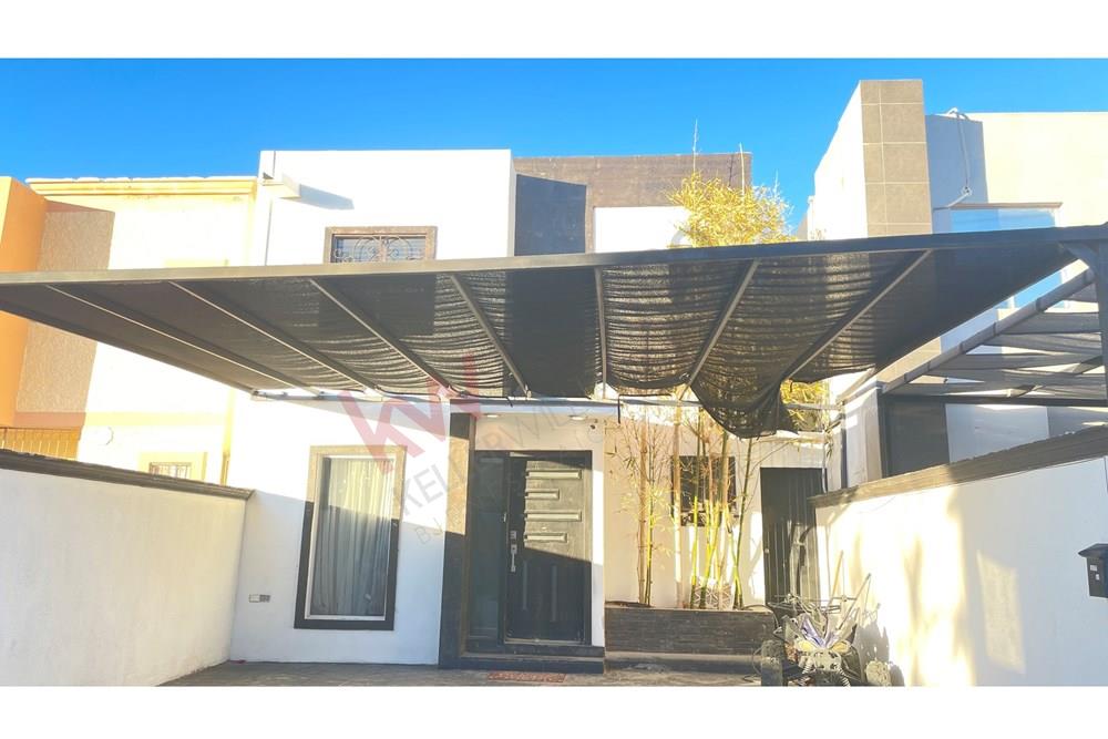 CASA EN RENTA EN CIUDAD JUAREZ FRACC SAN CARLOS II SEMI EQUIPADA FRACC. CERRADO SEGURIDAD LAS 24 HRS, AREA TEC MILENIO