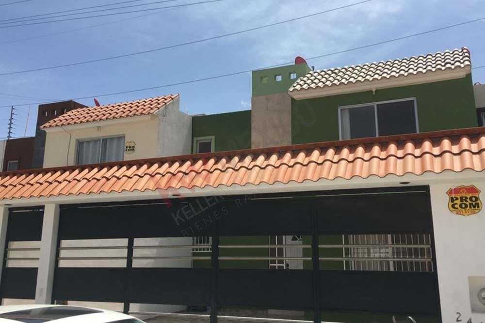 Renta de Casa en Privada Orquídeas fraccionamiento, en San Luis Potosí, cerca de zona industrial