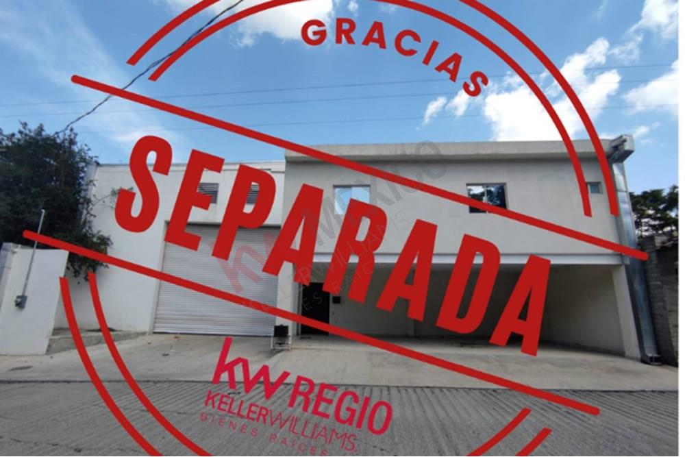 Bodega Uso de suelo Industrial en Renta, Rincón de la Sierra  Guadalupe Nuevo León.