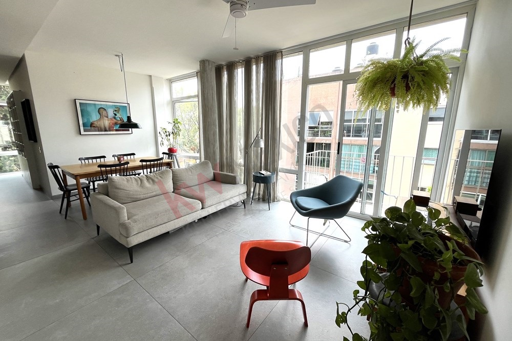 Departamento amueblado en renta – Holbein, Col. Noche Buena, CDMX