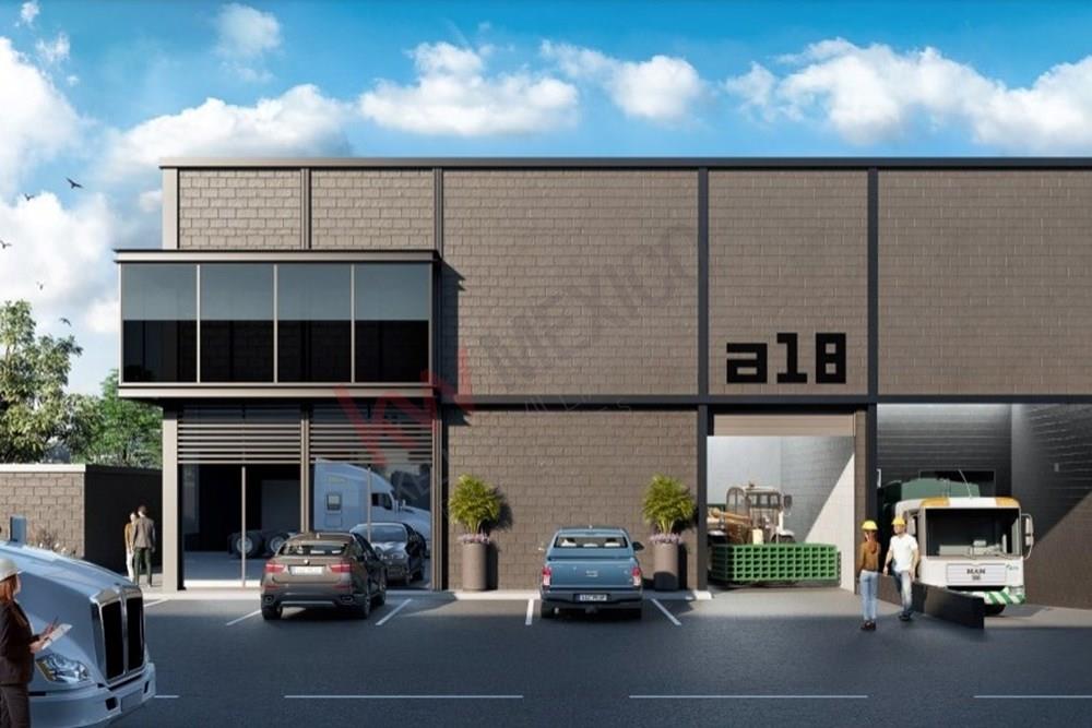 BODEGA EN RENTA AL SUR DE LA CIUDAD EN ZONA KM 20, CON 611 M2 Y EN COMPLEJO PRIVADO CON ANDEN PROPIO