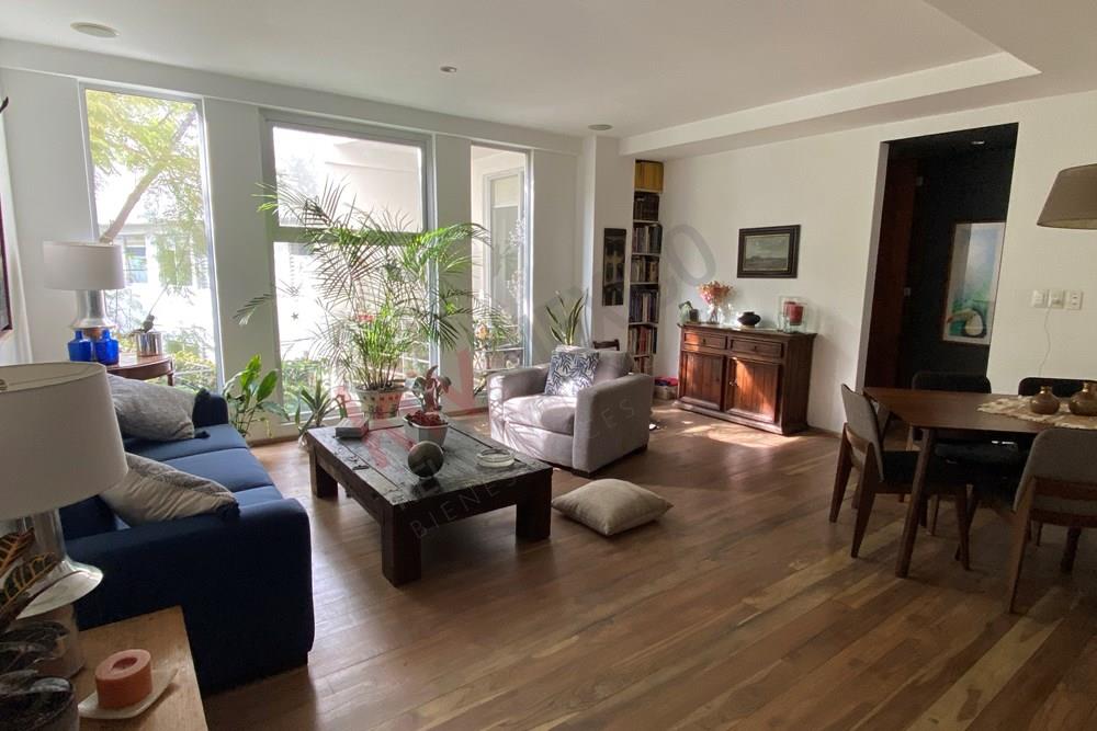 Rento departamento amueblado en Tizapán San Ángel