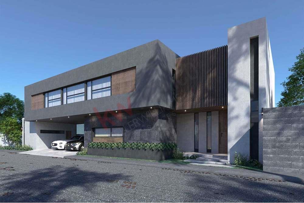 Casa nueva en venta en fraccionamiento Bosques de Vistancia, en La Estanzuela, Carretera Nacional, Monterrey, Nuevo León