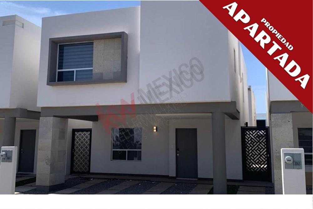 SE RENTA MODERNA CASA TOTALMENTE NUEVA, AMUEBLADA Y EQUIPADA EN CERRADA