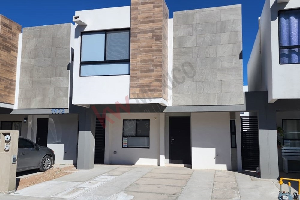SE RENTA CASA NUEVA SEMIEQUIPADA FRACCIONAMIENTO ANKARA RESIDENCIAL CON CASA CLUB Y GIMNASIO (ZONA JUPITER) EN CIUDAD JUAREZ CHIHUAHUA