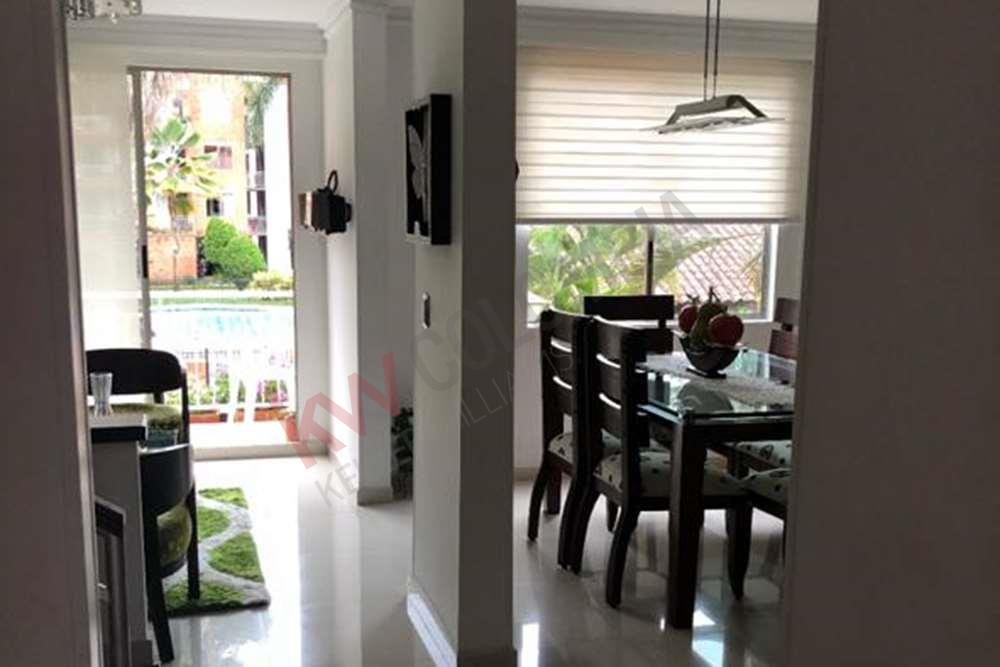 Venta en Valle de lili apartamento duplex en conjunto residencial verde  natura