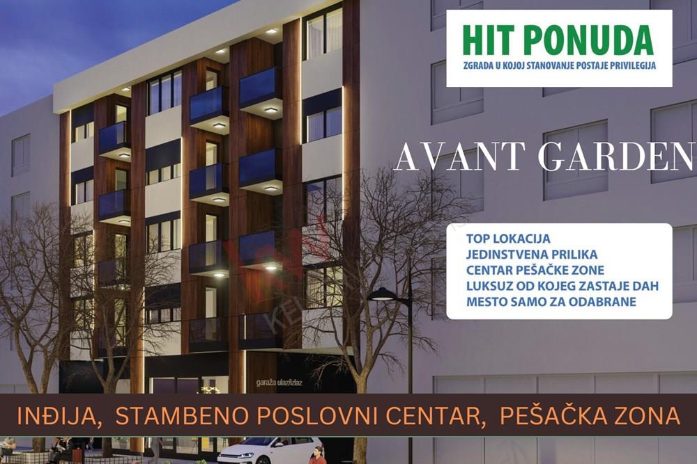 Apartment   For Sale, Vojvode Stepe, Inđija, Inđija, Serbia, 47.652 €