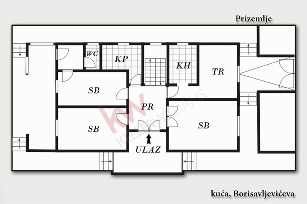 Detached House For Sale, Borisavljevićeva, Voždovac, Beograd, Serbia, 670.000 €