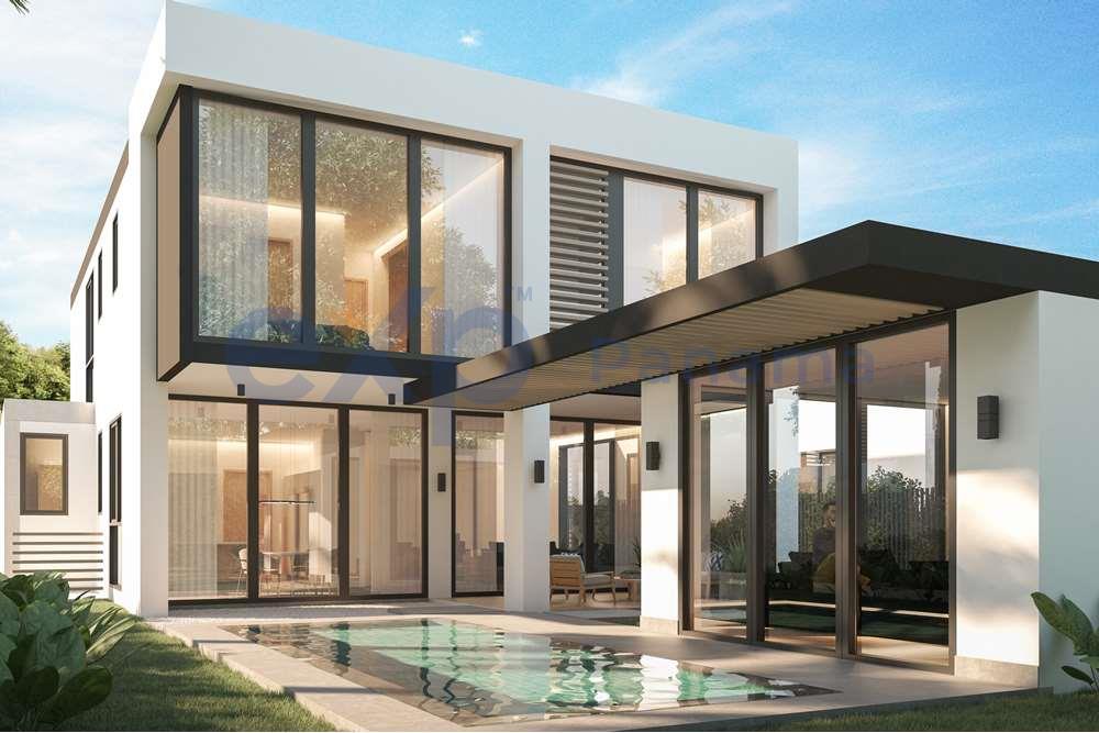 Modernas Villas Unifamiliar de 3 recámaras con Piscina